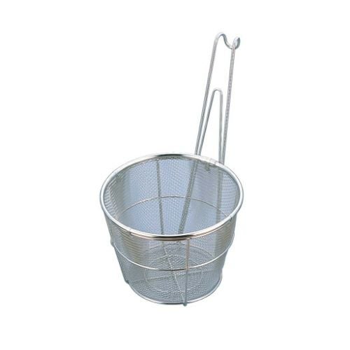 TS ステンレス 共柄平底 てぼ 小/