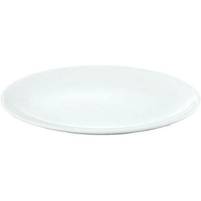 白磁楕円セイロ用下皿