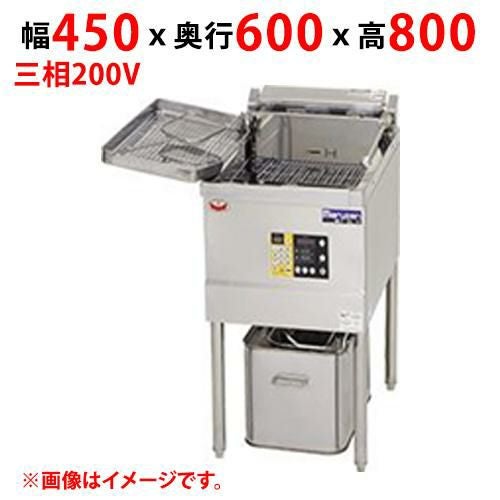 MEFD-18GL(R) 【マルゼン】 電気ドーナツフライヤー 三相200V 幅480