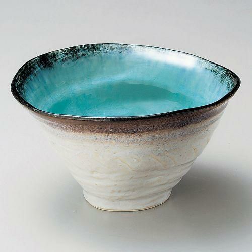 スカイ貫入深鉢 φ21×12cm 254-049