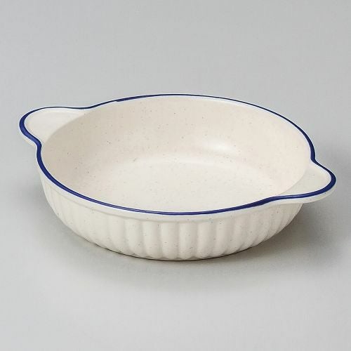 ブルーライン丸グラタン 20.5×φ16.5×4cm 604-158538-159