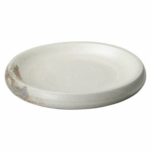 灰釉粉引10.0台皿 φ31.5×3.5cm 237-049