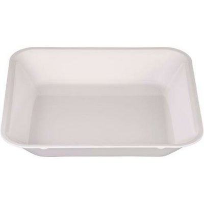 メラミン製フードパン 角型 2/3 白 UL-2365-W