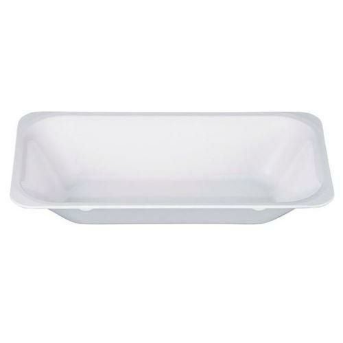 メラミン製フードパン 角型 1/3 白 UL-1365-W