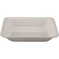 メラミン製フードパン 角型 1/2 白 TKO-232-W