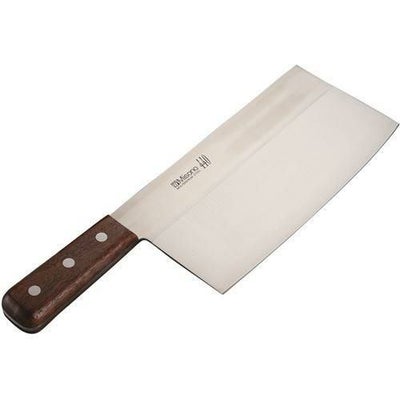 ミソノ440 ツバ無中華包丁(幅広厚口) No.887