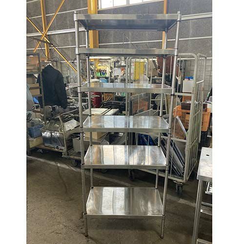 中古】シェルフ棚 幅1220×奥行610×高さ1900 【送料別途見積】【業務用