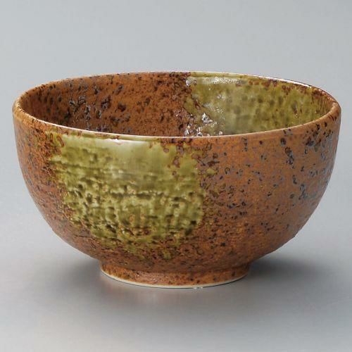 信楽織部吹5.0深ボール φ15.5×8.5cm 320-129