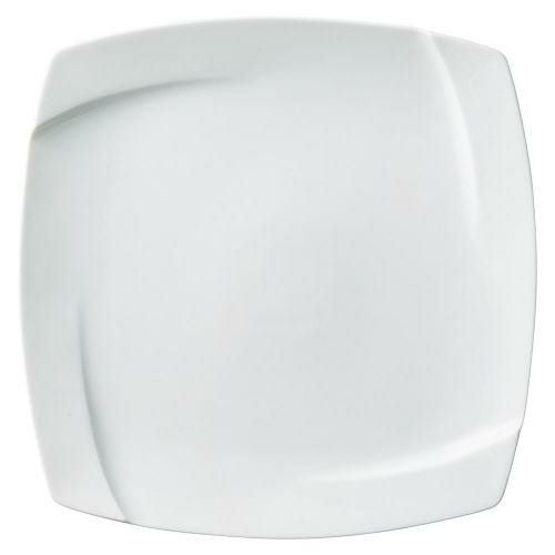 白磁27cmオビプレート 27.5×27.2×2.9cm 479-109