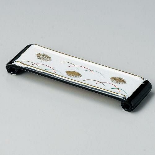 手巻天目吉野前菜皿 22×6.5×2.2cm 128-089