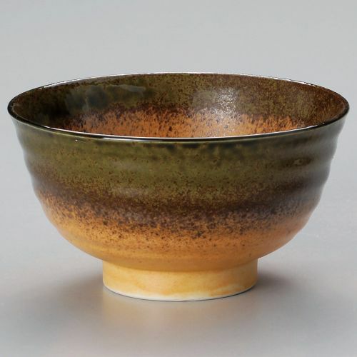 吹オリベ大名丼 φ18.5×10.2cm 311-259