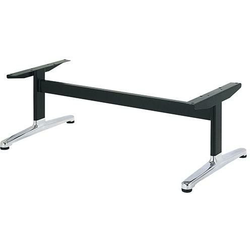 アルミダイキャスト長イス脚 サイズ：A560×高さ450mｍ迄指定可×間口(芯々)1600mm 品番：SD-Y-560-B 塗装カラー：14 ポール：80×25楕円パイプ