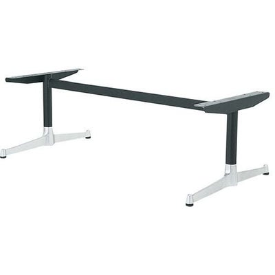 アルミ鋳物長イス脚 サイズ：A450×高さ450mｍ迄指定可×間口(芯々)1300mm 品番：SL-B 塗装カラー：14AM ポール：42φ