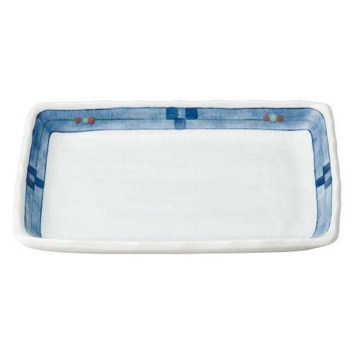 キューヴ9寸焼物 24.2×17.3×2.5cm 186-209