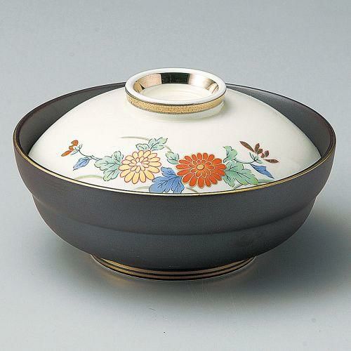 友禅菊蓋向 φ14.3×8cm 105-079