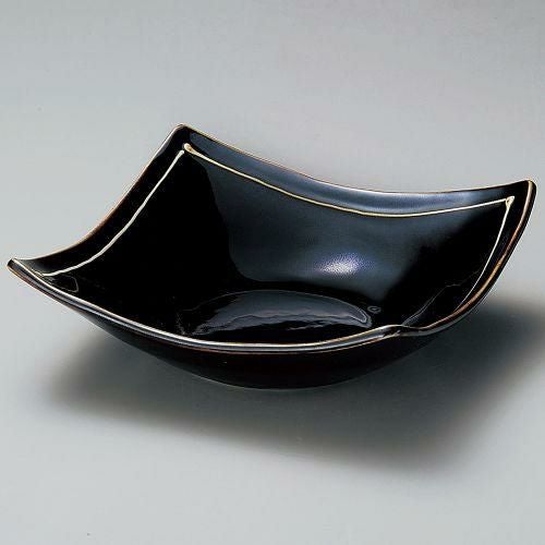 琥珀スクエアボール大 21.7×21.7×7.5cm 258-019