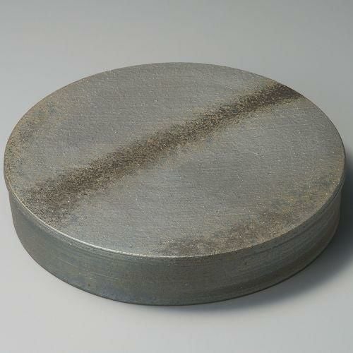 黒銀彩8.3台皿 25×25×5cm 179-089