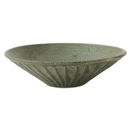 わびうぐいすしのぎ浅鉢大 φ24.5×6.6cm(1180cc) 424-589