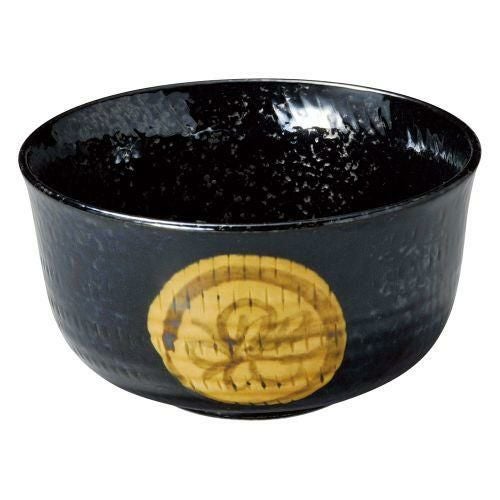 引出天目松竹梅反5.5菓子器 φ15.6×8.7cm 437-169