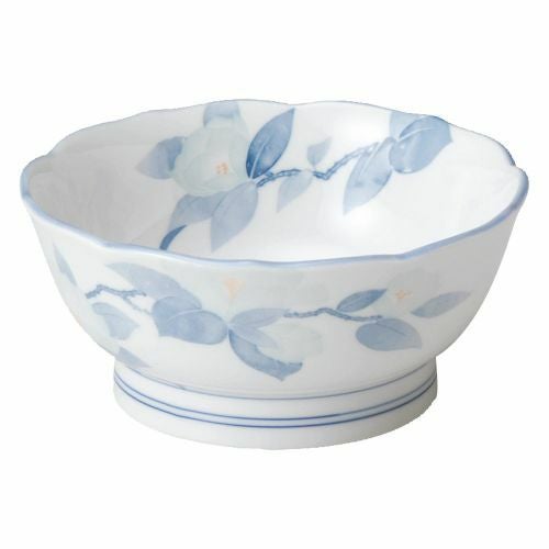 清華桔梗刺身鉢 15.5×7cm 027-199