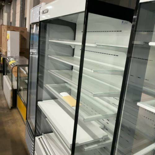 【業界最長1年保証】冷蔵多段オープンショーケース 2温度帯 フクシマガリレイ(福島工業) MEU-32WKSA6G 幅900×奥行600×高さ1900 【仙台店在庫】