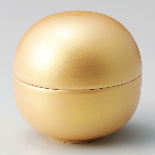 金彩丸蓋物 φ9.8×9.4cm 107-059