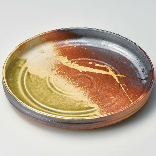 古信楽8.0深丸皿 φ23.5×4.5cm 173-038