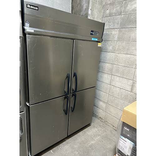 中古】4ドア冷凍庫 ホシザキ HF-120Z3 幅1200×奥行800×高さ1900 【運送