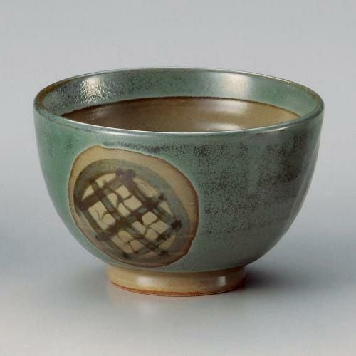 青釉紋様夏目5.0丼 φ15×9.5cm 325-309