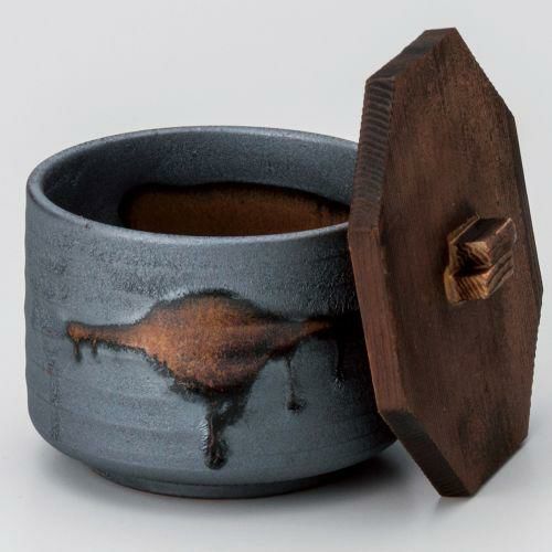 鉄砂飯器 φ10.5×7.8cm 342-149