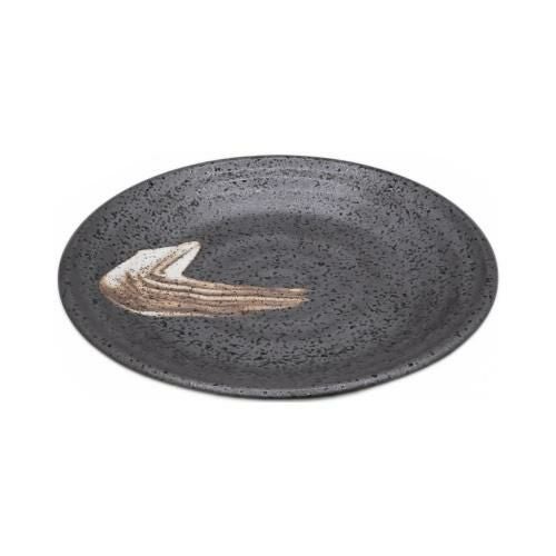 【飲食店定番】錆刷毛目4.0皿 /業務用食器