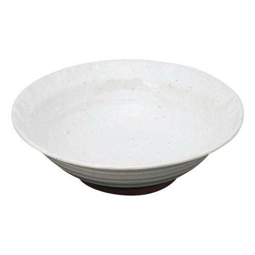 粉引石目リム尺鉢 φ31×8.8cm 412-129