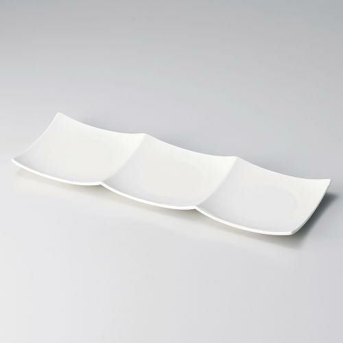 NBエクシード3連モダン皿 28.6×9.7×2cm 473-109