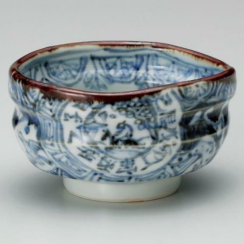 祥瑞福良碗 11.5×10.5×6.5cm(300cc) 376-029