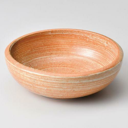 大地括り手8.0鉢 φ23.6×7.5cm 245-099