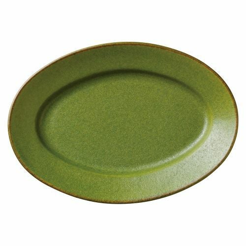 オリーブ10吋オーバル 25×18.1×4.2cm 453-129