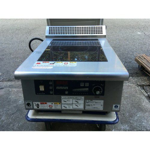 業務用/新品】【ニチワ】電気コンロ 2連 単相200V THP-2W 幅580×奥行