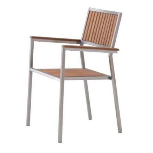 業務用椅子 CRES(クレス) 洋風イス ラウト 幅580×奥行540×高さ860(mm) シート高420 肘高665(mm)