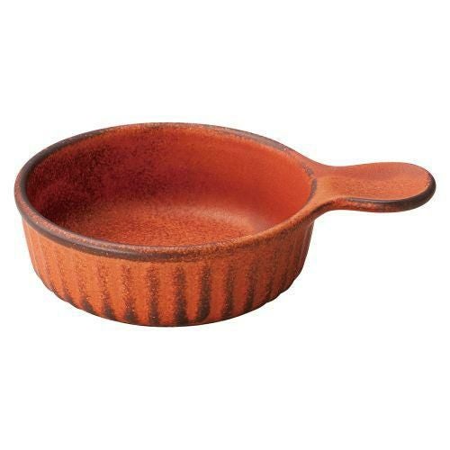 耐熱グラタン柿取手付きアヒージョ 15×11×3.8cm(220cc) 536-019