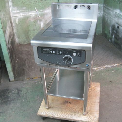 中古】IHコンロ ホシザキ HIH-5TE-1 幅450×奥行600×高さ800 【送料別途