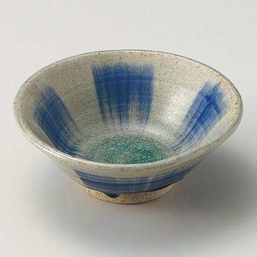 御深井ゴス刷毛5.5平鉢 φ16.7×5.7cm 044-149