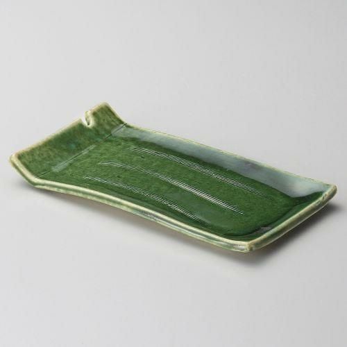 織部串取り皿(大) 20×11×2.5cm 143-149