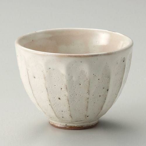 粉引面取姫丼 φ11.3×8.2cm 333-019