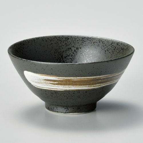 白刷毛天目平成茶碗 φ12×6cm 352-459