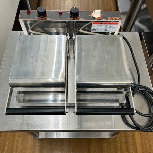 サンテック】ホットサンドメーカー SHS-2 幅370×奥行385×高さ175(mm