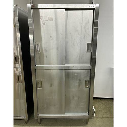 中古】食器棚 幅900×奥行600×高さ1785 【送料別途見積】【業務用