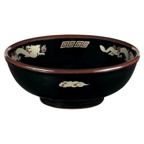 天目金彩竜6.5玉丼 φ19.5×7.5cm 589-109