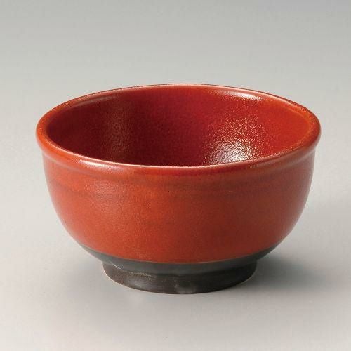 赤釉夏目5.5丼 φ17×9.4cm 310-269