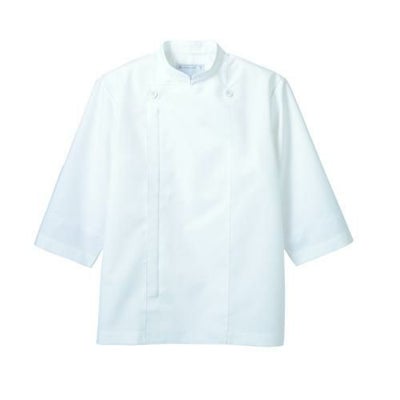 コックコート 兼用 ７分袖 6-521 (白)