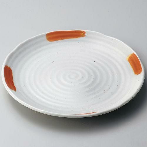 粉引かすり10.0皿 φ29.5×3.3cm 175-179